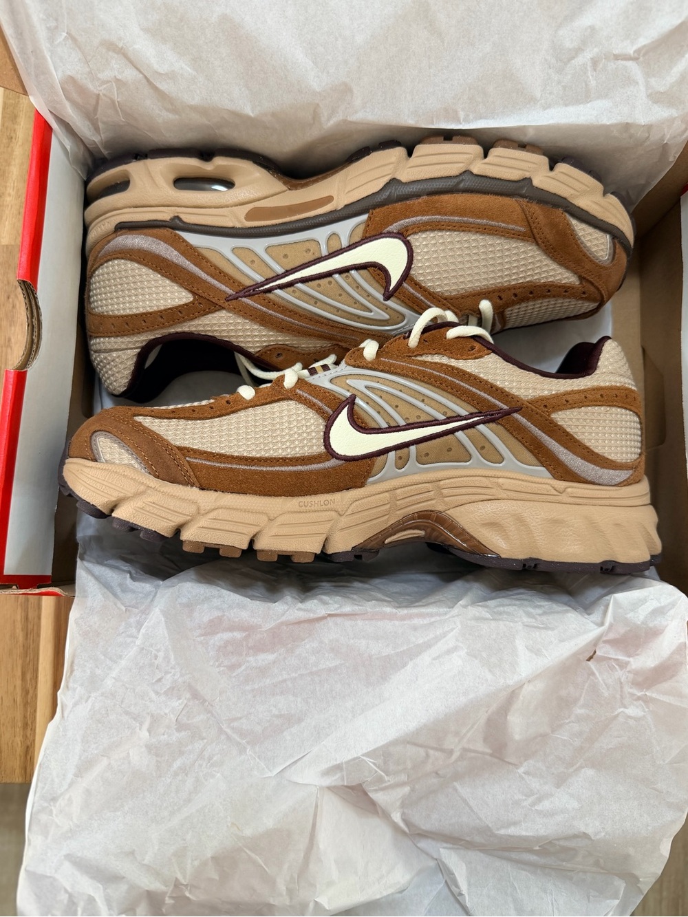 Nike Air Max Moto 2K Brown Lt British Tan Coconut Milk - Picture 8 of 8
